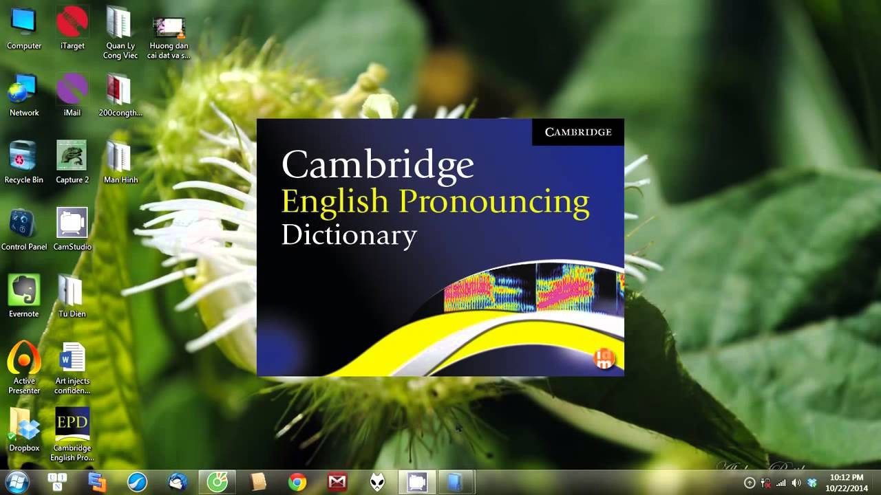 Download Từ Điển Cambridge English Pronouncing Dictionary- Từ điển đọc nói chuẩn quốc tế!